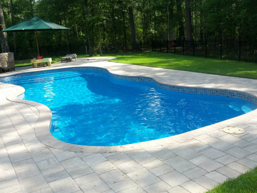 Fiberglass pool installation near Union KY