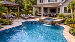 good fiberglass pool builder near me